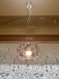 Lampadario Velab Sfera in Vetro Soffiato