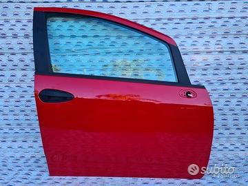 Porta anteriore destra colore rosso fiat punto evo