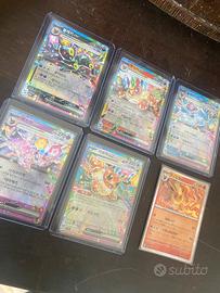 Lotto di evoluzioni Evee - Carte Pokemon