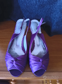 Scarpe da festa viola