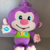 Peluche Scimmietta che parla e Mickey Mouse 