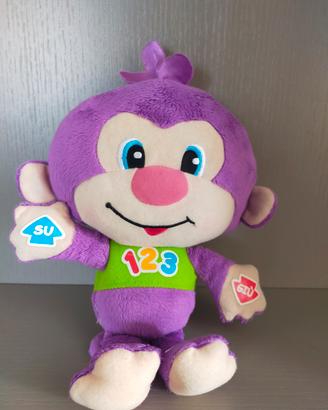 Peluche Scimmietta che parla e Mickey Mouse 