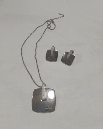 collana più orecchini 