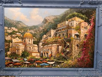 Dipinto Ferdinand Sapio Positano
