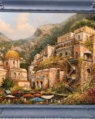 Dipinto Ferdinand Sapio Positano