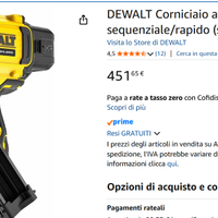 DeWalt Corniciaio rapido (Sparachiodi) - NUOVO