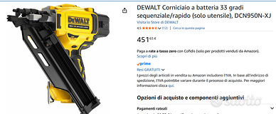 DeWalt Corniciaio rapido (Sparachiodi) - NUOVO