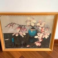 Stampa anni 50 cornice in legno