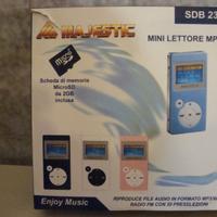 Lettore MP3 Majestic SDB2330 con Micro Sd 2 GB