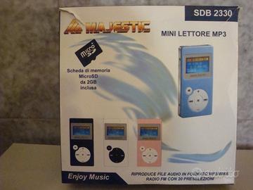Lettore MP3 Majestic SDB2330 con Micro Sd 2 GB