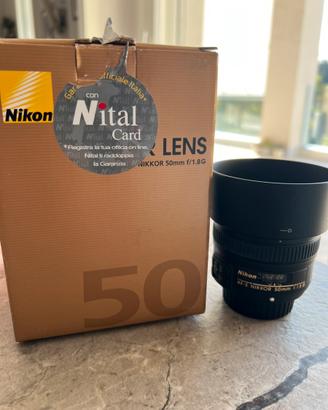 Nikon 50mm f/1.8 G