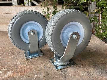 Ruote piene x carrelli adatte a terreni accidenti