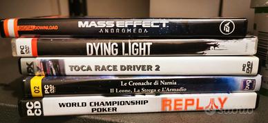 Lotto composto da 5 giochi per PC.