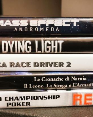 Lotto composto da 5 giochi per PC.