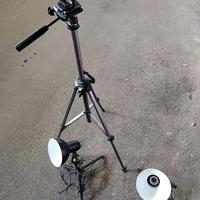 Mini set fotografico luci e treppiedi in saldo