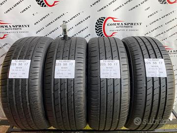 4 PNEUMATICI 225/50 R17 NEXEN ESTIVE SEMINUOVE