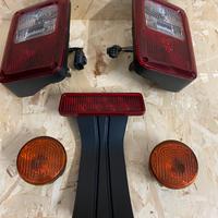 Jeep wrangler kit luci posteriori