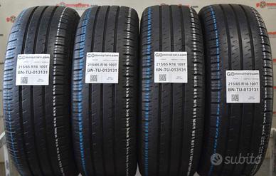 4 Pneumatici 215/65 R16 Hankook Vantra Lt (Carico)