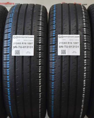 4 Pneumatici 215/65 R16 Hankook Vantra Lt (Carico)
