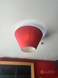 Lampadario a cilindro