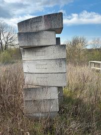 Zavorre per la gru e altri materiali edili