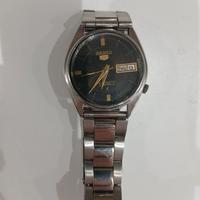 Seiko 5 Vintage Automatico in acciaio