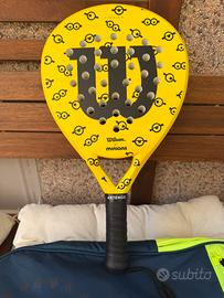 Raccetta padel Wilson minions