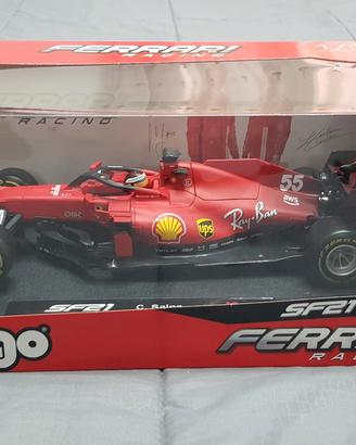 Ferrari SF 21 C Sainz  scala 1:18