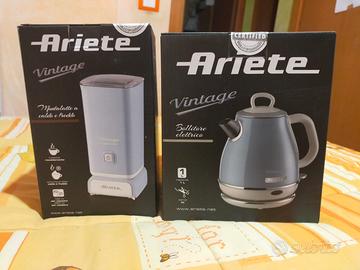 Set Bollitore/Cappuccinatore Ariete Vintage