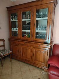 Arredamento salotto legno massello