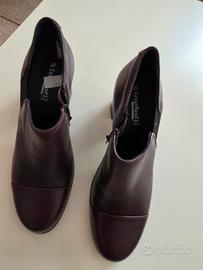 Eleganti  Stivaletti Marrone Pelle