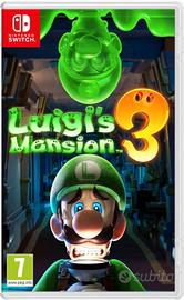 Luigi's Mansion 3 Nintendo Switch Sigillato nuovo
