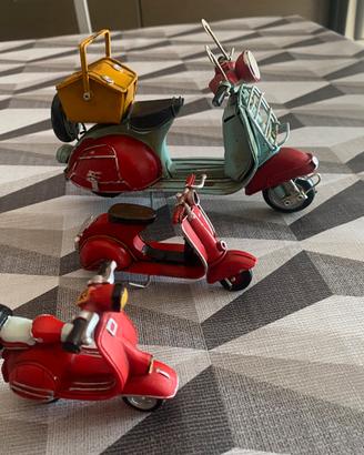 3 Modellini vespa d’arredo