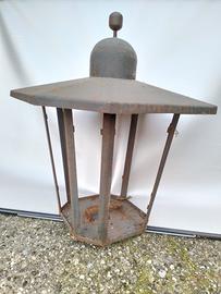 lampada lanterna vintage ferro