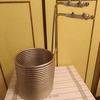 Serpentina raffreddamento mosto c/attacchi inox