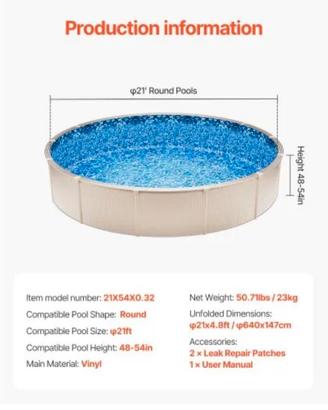 Liner piscina
