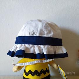 Cappellino sole neonata iDo 6-9 mesi