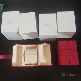 3 scatole orologio omega