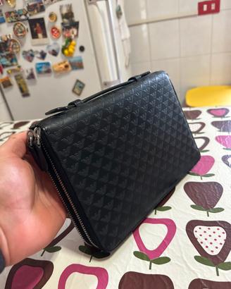 Emporio Armani Organizer in pelle