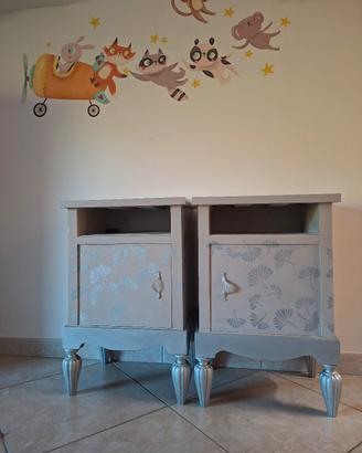 comodini vintage rivisitati in chiave moderna