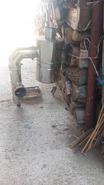togliere fumo per stufa a pellet