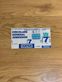 68 gran premio d’italia 1997 monza