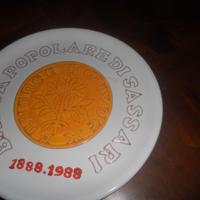 piatto  banca popolare di sassari
