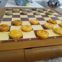 Scacchiera gioco dama