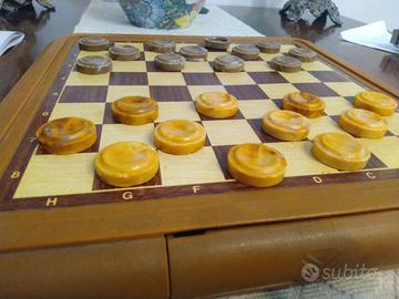 Scacchiera gioco dama