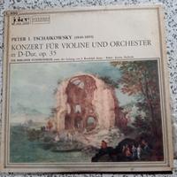 vinile tschaikowsky concerto D-DUR OP 35