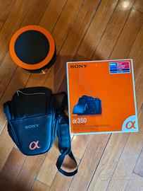 Sony Alpha 350 DSLR accessori