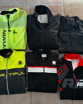 Set Giacche maniche lunghe inverno ciclismo