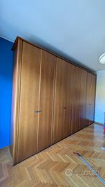 Armadio 6 ante con cassettiera - Già smontato