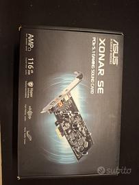 scheda audio 5.1 pcie Asus xonar se